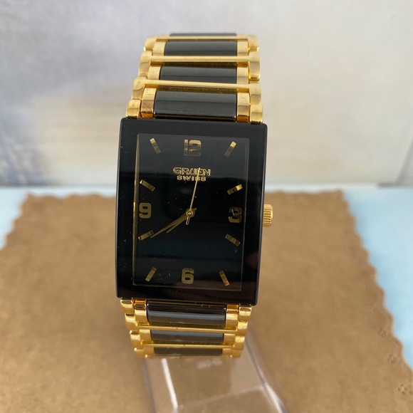gold gruen watch